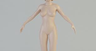 女性裸体3D模型$59 - .ma .fbx .obj - Free3D