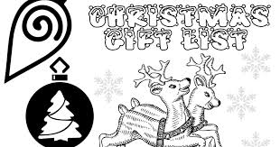 Text list of all the christmas coloring pages we have available for you to color: Free Printable Christmas Gift List Coloring Page Mama Likes This