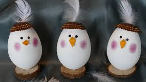 Drucke die vorlagen (hase, küken) und schneide sie aus. Fruhlings Und Osterdeko Basteln Kuken Basteln Super Einfach Youtube