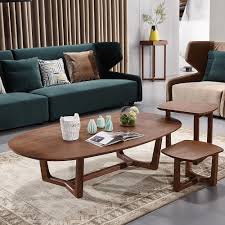 Round marble dining table coffee table light luxury negotiation table and chair combination modern sales office reception leisur. Oval Round Edge Solid Wood Tea Table Coffee Table China End Table Tea Table Made In China Com