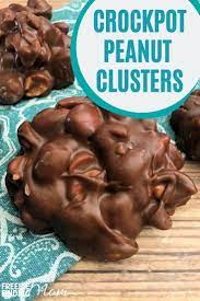 Peanut Clusters In Crock Pot Recipe Recipe Peanut Clusters Peanut Clusters In Crockpot Crock Pot Desserts