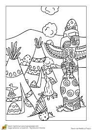 Page 4 Sur 17 Sur Hugolescargot Com Coloriage Indien Coloriage Indien Amerique
