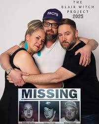 The Blair Witch Project came out in 1999. What a cool reunion with the  cast! I remeber the release and it was right before access to online info  or social media took