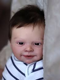 NPK 49CM sebastian Already Painted Newborn Baby Doll Newborn Baby Reborn  Doll Hand Paint with Genesis High Quality 3D skin Tone| Alibaba.com