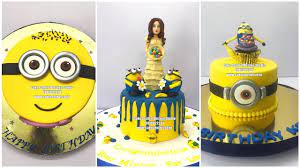 Bababa babanana bababa babanana cute minions in a cake hope you like it thank you for watching ❤️ for baking tutorial. Minions Cakes Designs Minion Cakes In Delhi Cake Central Design Studio Youtube