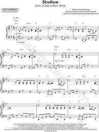 Download this piano sheet music for free, interest download the pdf file in google.com bing.com or yahoo.com and intsall first upon your laptop, later the. The Theorist Shallow Sheet Music Piano Solo In G Major Download Print Sku Mn0189981