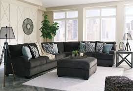 Ashley Charenton Charcoal Sectional On Sale At The Furniture City Store In Fresno And Ba Charcoal Living Rooms Living Room Furniture Layout Couches Living Room