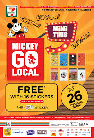 There are over 2,210 stores nationwide in malaysia. Sara Wanderlust 7 Eleven Malaysia X Mickey Collectables 26th Feb 29th April 2019
