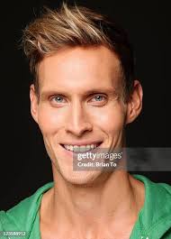 Trainer Luke Hines poses at private photo shoot