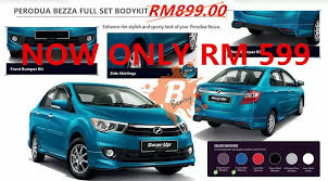 .axia bezza myvi alza ativa, harga terkini kereta perodua malaysia turun harga susulan pelaksanaan gst bermula 1 jun 2018. Perodua Bezza Gear Up Bodykit Benry Auto Sdn Bhd 7mile Facebook