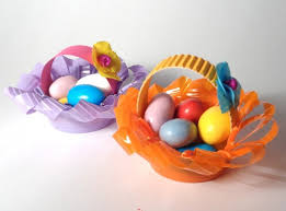 Cestini Di Pasqua Fatti Con Un Bicchiere Di Plastica