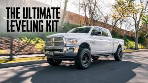 This is definitely not the right way. The Ultimate 4th Gen Ram Leveling Kit Youtube
