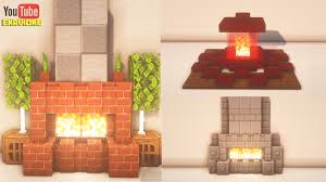 How to make furniture for your minecraft house: Fireplace Designs I Made Bsl Shaders Optifine
