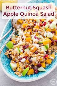 Butternut Squash Apple Quinoa Salad Recipe Butternut Squash Apple Sweet Potato Quinoa Salad Butternut
