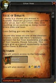 Horde players will unlock atal'dazar at level 10 and freehold at level 16. Horde War Campaign Finale The Strike On Boralus Wowhead News