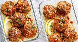 However, if it's been in the fridge once you realised you wouldn't finish it & had cooled down, it should be fine. Garlic Butter Chicken Meatballs Meal Prep Recipe With Cauliflower Rice Chicken Meal Prep Recipe Eatwell101