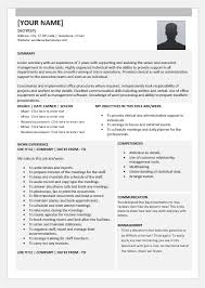 Tampoco es probable que los niños opten por estudios de secretariado o economía doméstica. Junior Secretary Resume Template For Word Word Excel Templates