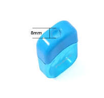 Foska Good-Looking 4 Colors 1 Hole Plastic Pencil Sharpener for Student