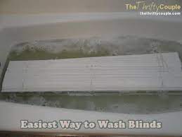 Cleaning blinds in the tub: The Best Way To Wash Blinds Cleaning Blinds Cleaning Hacks Cleaning Mini Blinds