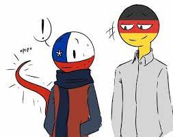 Sketch's look better than linear xdd #countryhumans #countryhumansnsfw. 11 Ideas De Chile X Alemania Alemania Mundo Comic Imagenes
