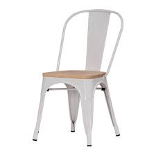 Tolix Oak Seat Chair White Dining Chairs For Sale Dining Chairs Chair