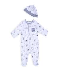 Little Me Boys Puppy Print Footie Hat Set Baby Kids Bloomingdale S Carters Baby Clothes Designer Baby Clothes Kids Fashion Clothes