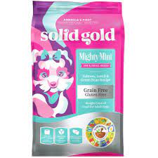 35 Off Solid Gold Mighty Mini Salmon Lentils Small Breed Grain Fr Mobyspetshop Com