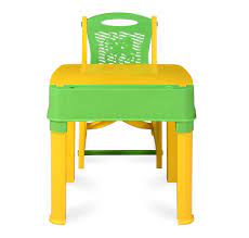 You can either choose from these or you nilkamal is one of the best brands which is known for plastic furniture. Nilkamal Apple Junior Study Table Set Yellow And Green