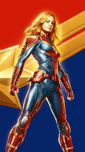Captain Marvel 2019 Phone Wallpaper Moviemania Captain Marvel Marvel Movies Marvel Movie Posters