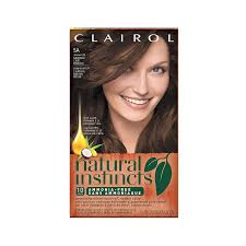 Clairol Natural Instincts Semi Permanent Hair Color Pack Of 3 5a 24 Clove Medium Cool Brown Color Ammonia Free Lasts For 28 Shampoos