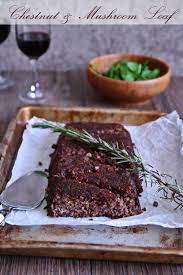 We roast mushrooms and serve them alongside eggs. Chestnut Mushroom Loaf Not Quite Nigella