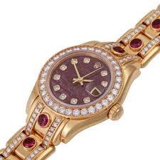 Finden sie ihr persönliches lieblingsmodell. Sold Price Rolex Oyster Pearlmaster Damenuhr Ref 69298 December 6 0119 11 00 Am Cet