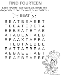 You can search several different ways, depending on what information you have available to enter in the site's search bar. Trolls World Tour Word Jumble Coloring Pages Printable