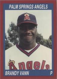 1990 Cal League Visalia Oaks 61 Tom Fine BXCP13