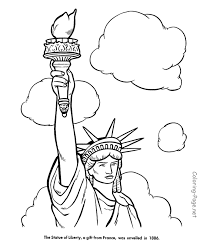 This is simply a happy 4th of july coloring page. 4th Of July Symbols Coloring Home