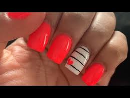 Ahead, we have 25 gorgeous short acrylic nail designs we can't get enough of. Acrylic Nails Cute Short Summer Design Easy Youtube