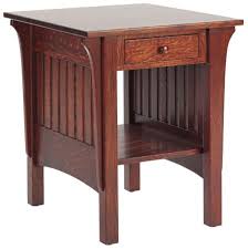 Up To 33 Off Mission End Table W Drawer Solid Wood Furniture Furniture Solid Wood Furniture Barn Furniture