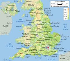 Londres minimalist map | découvrez vos villes favorites transformées en affiches d'art. Carte D Angleterre Club Des Voyages