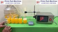 Juice bottle filling machine | Manual juice filling machine | Digital juice  bottle filling machine