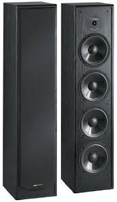 Bic America Venturi Dv64 2 Way Tower Speaker Black Single By Bic America 125 00 0 75 Inch Dome Tower Speakers Black Singles Best Floor Standing Speakers