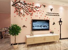 You know, the eyesore that plagues most family rooms across the country. Encoft Red Leaf Tv Wall Decor Sticker Bedroom Livingroom Wall Art Decoration 188cm X 110cm Buy Online At Best Price In Uae Amazon Ae