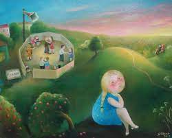 I M Not Lonely Just Unique Naive Art Art Photo Sharing