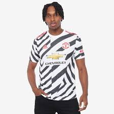 Sicher bestellen ✔ günstig kaufen ✔ online ✔ manu trikots. Adidas Manchester United 20 21 Authentic Ausweichtrikot Weiss Schwarz Herren Fanbekleidung