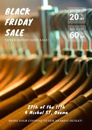 Black Friday Sale Black Friday Sale Poster Clothing Sale Poster Business Poster