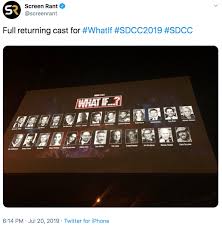 The comic books explored what would have happened if certain events from marvel. Full Returning Cast For Whatif Sdcc2019 Sdcc Marvel Studios What If Tv Series Know Your Meme