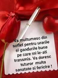 Mesaje de mulțumire pentru urările de ziua de naștere. Va Multumesc Din Suflet Pentru Urarile Suflet De Floare