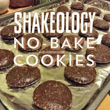Winewednesday Shakeology No Bake Cookies Paired With Wine 21 Day Fix Desserts 21 Day Fix Shakeology Recipe