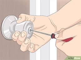 A butter knife is an easily accessible tool when you're outside of the. How To Open A Locked Bathroom Door 10 Steps With Pictures