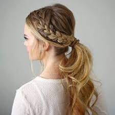 2016 Thanksgiving Dinner Hair Ideas Updos Braids Low Ponytail Hairstyles Ponytail Hairstyles Easy Braided Ponytail