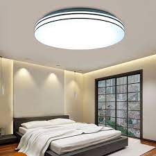 45 99 Dimmable Led Ceiling Light 2880 4000lm Flush Mount Bedroom Kitchen Home Lamp 24w Ceiling Lights Bedroom Ceiling Light Led Ceiling Light Fixtures